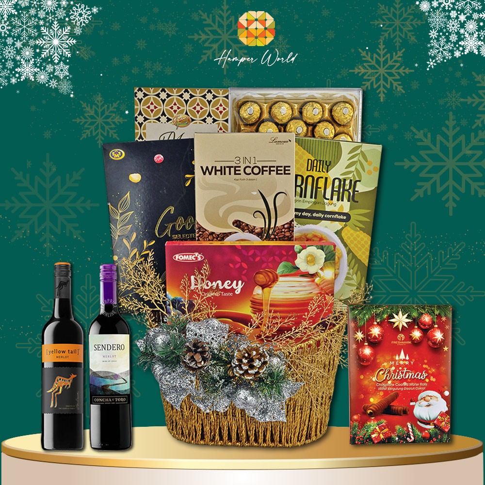 Hamper World Christmas Basket Hamper